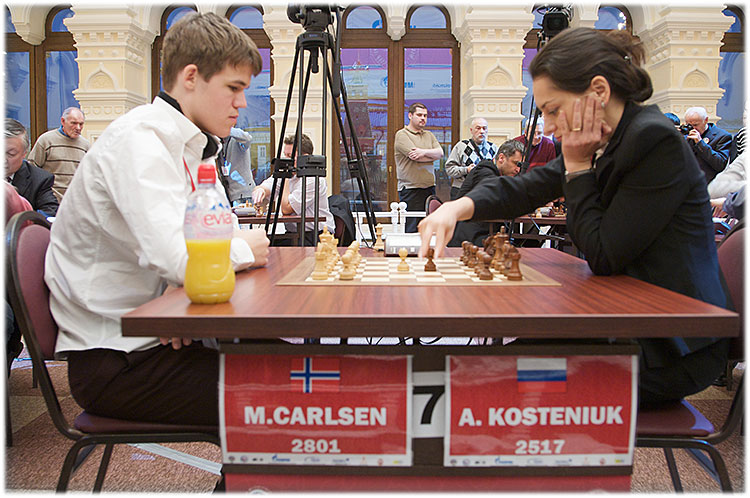 Anna Cramling Challenges Magnus Carlsen to a 3 Minute Blitz Game